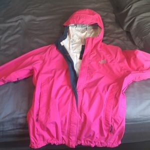 Woman’s The North Face rain jacket